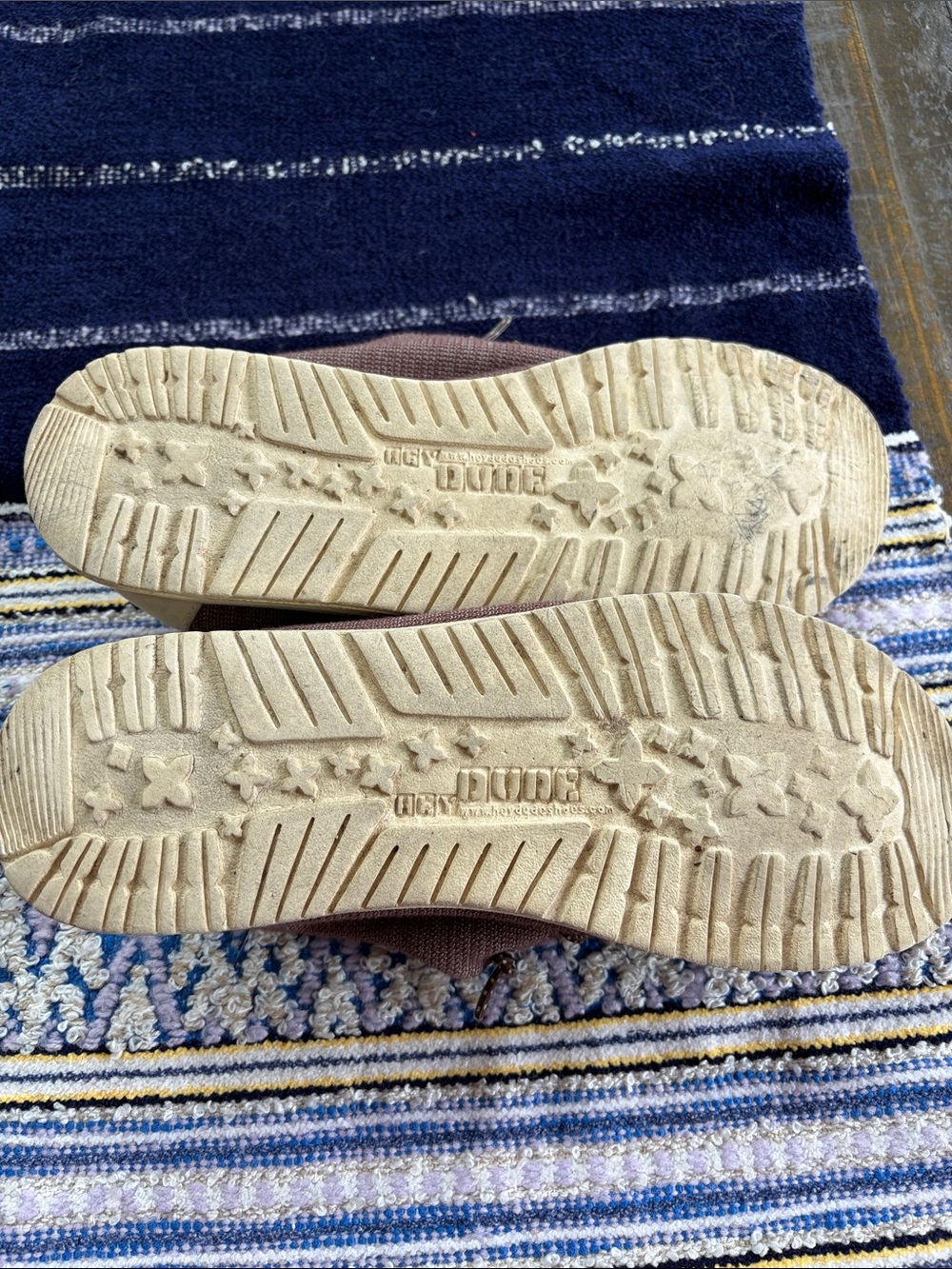 Hey Dude Wendy Sox Java Coffee Bean Loafers Women’s Size 11 EU 42 - Picture 7 of 11